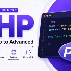 دوره پروژه‌محور PHP و MySQL | برنامه‌نویسی بک‌اند وب