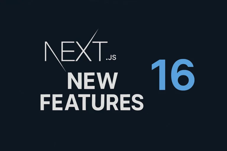 ویژگی های جدید Next.js 16