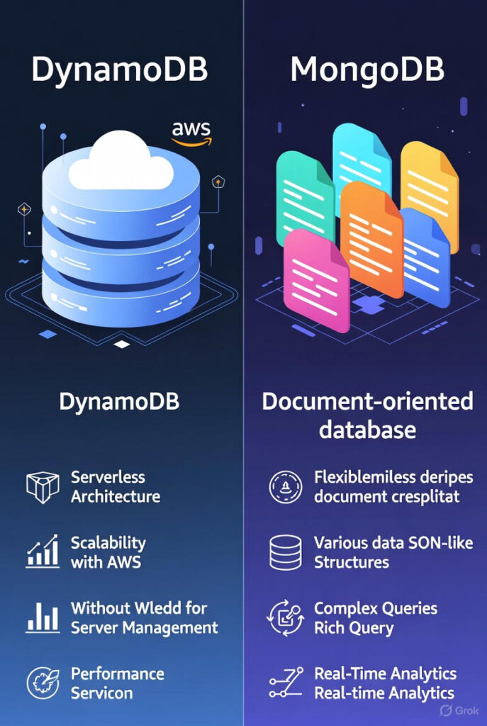 مقایسه DynamoDB و MongoDB