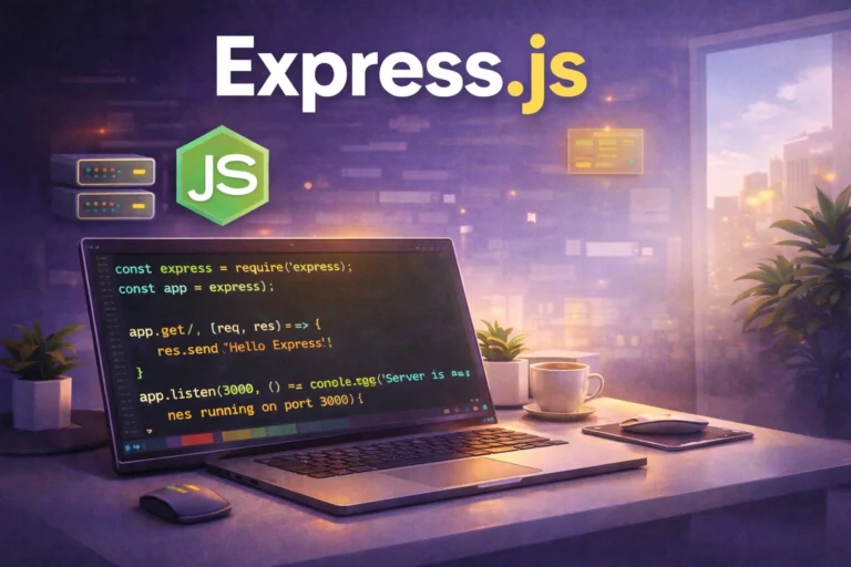 Express.js چیست؟ آموزش کامل فریم‌ورک Express در Node.js + مثال