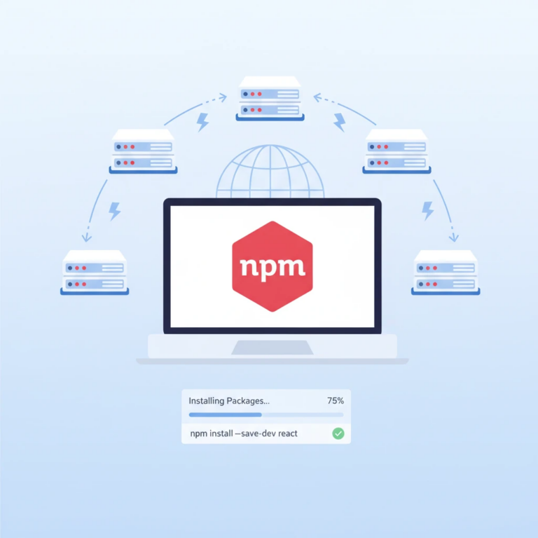 راهنمای جامع استفاده از آینه‌های NPM برای دانلود سریع‌تر پکیج‌ها