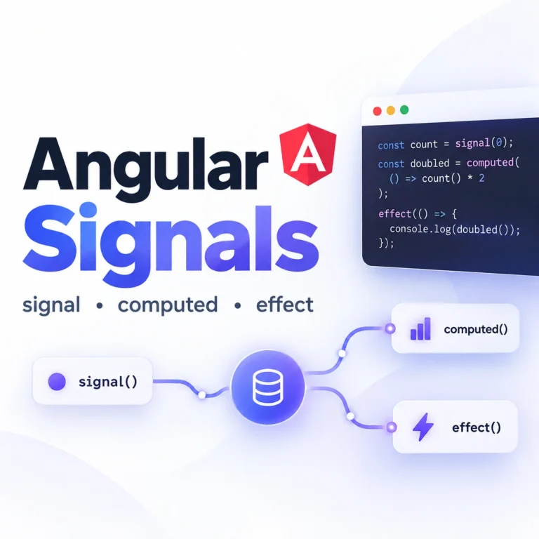 Angular Signals چیست؟ آموزش Signal، Computed و Effect
